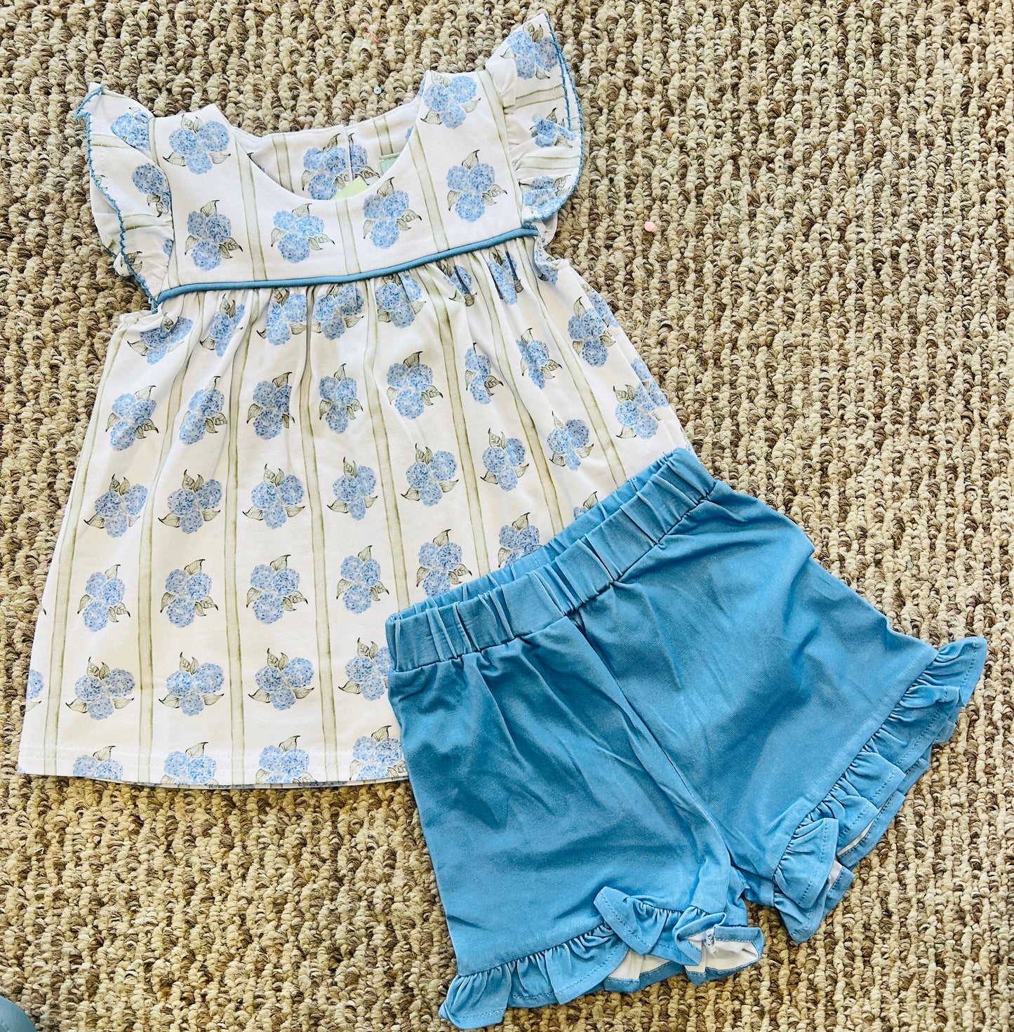 Hydrangea-abi short set