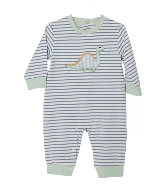 Dinosaur applique romper