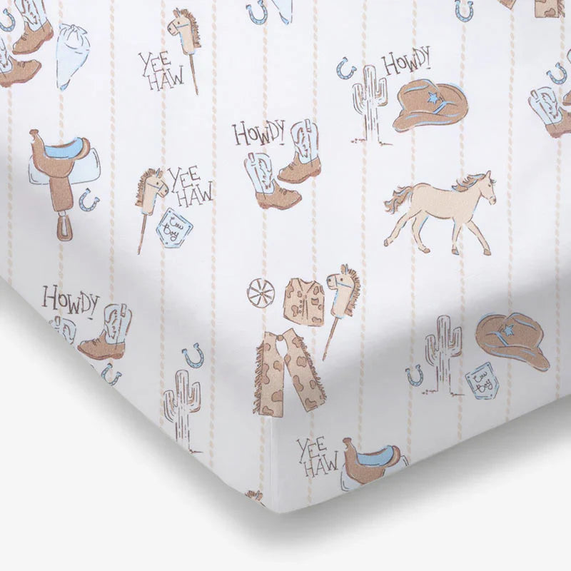 Rodeo Nursery Crib Sheets