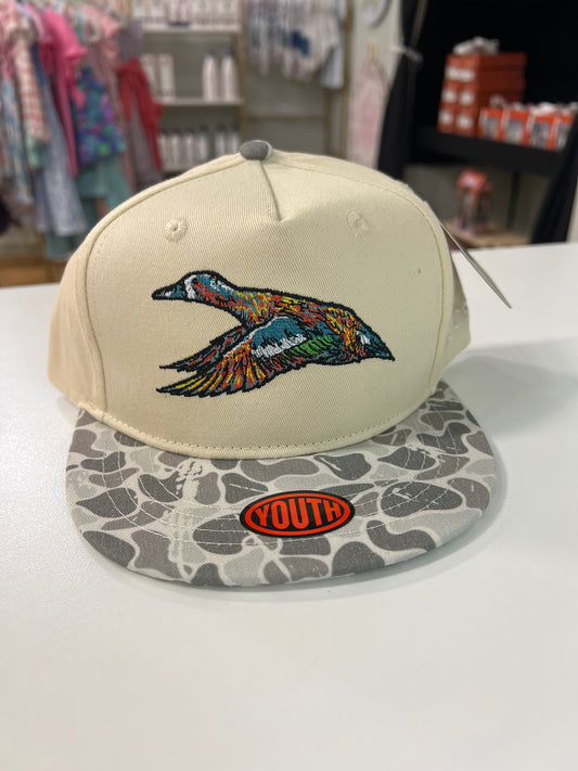 Youth Roost Marsh Camo Hat
