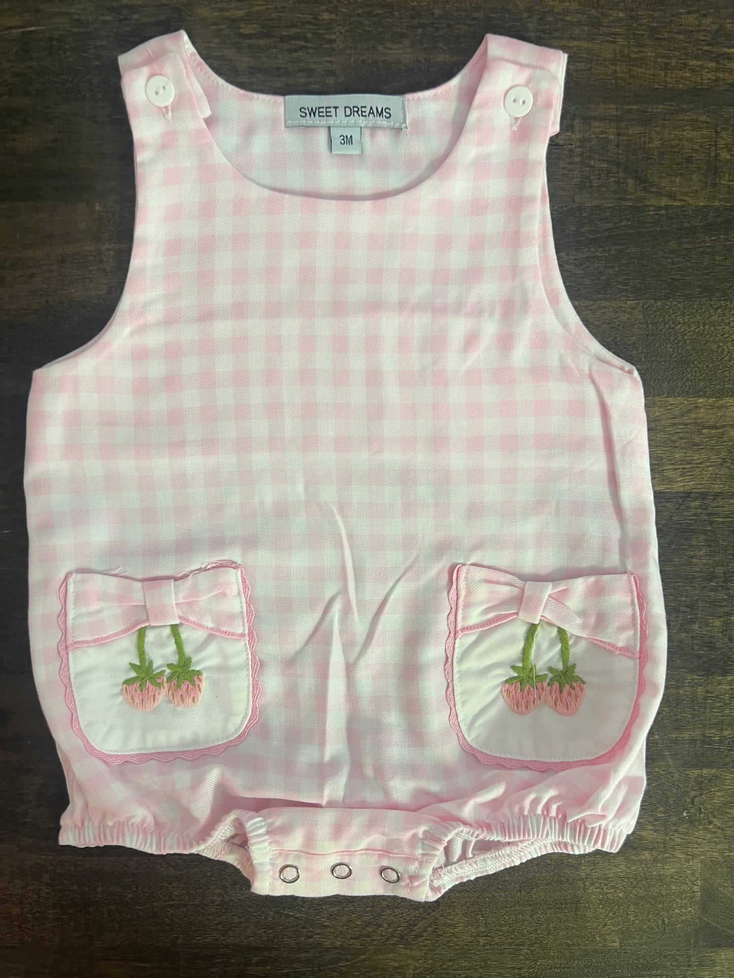 Strawberry pink bubble