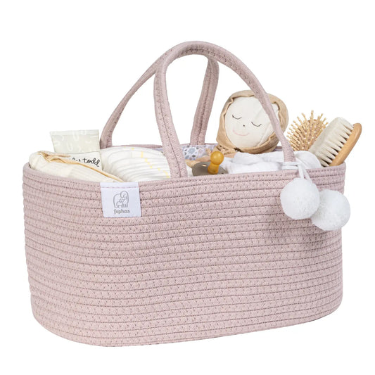 Diaper caddy rose