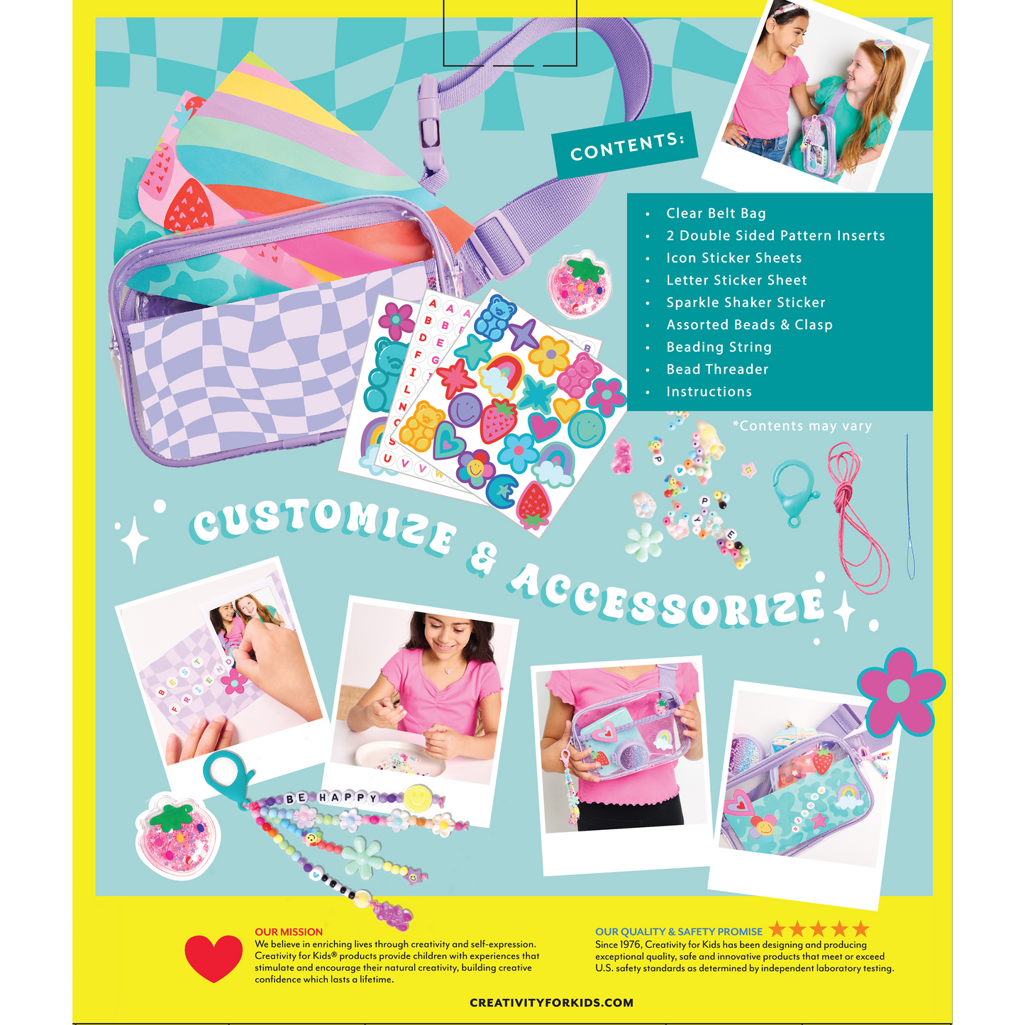 Chic Boutique Belt Bag Craft Kit for Kids