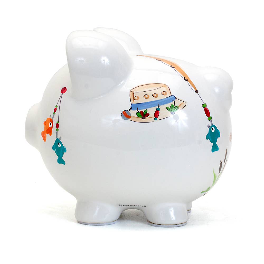 Gone Fishing Pig