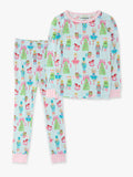 SoftSnooze™ Girls Bamboo Viscose Nutcracker Christmas Wishes Ruffle Long Sleeve Pajama Set