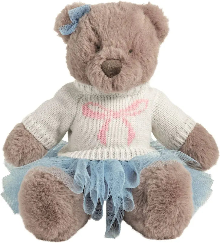 BLUE SWEATER BEAR PLUSH