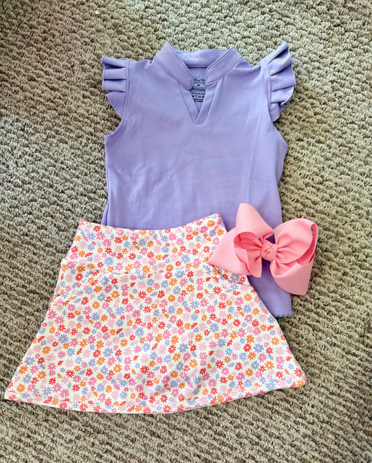 Lavender Skort set