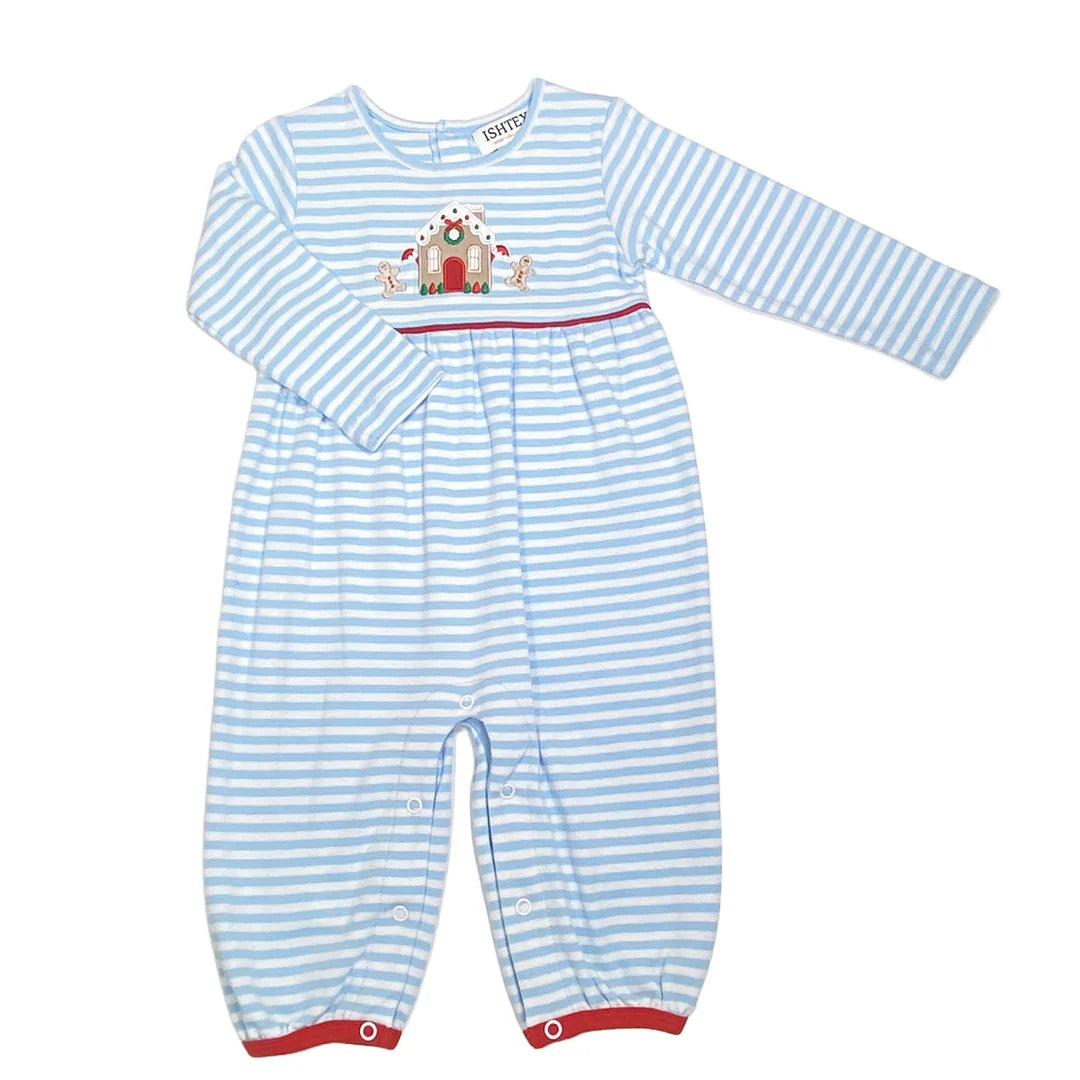 Gingerbread girl romper