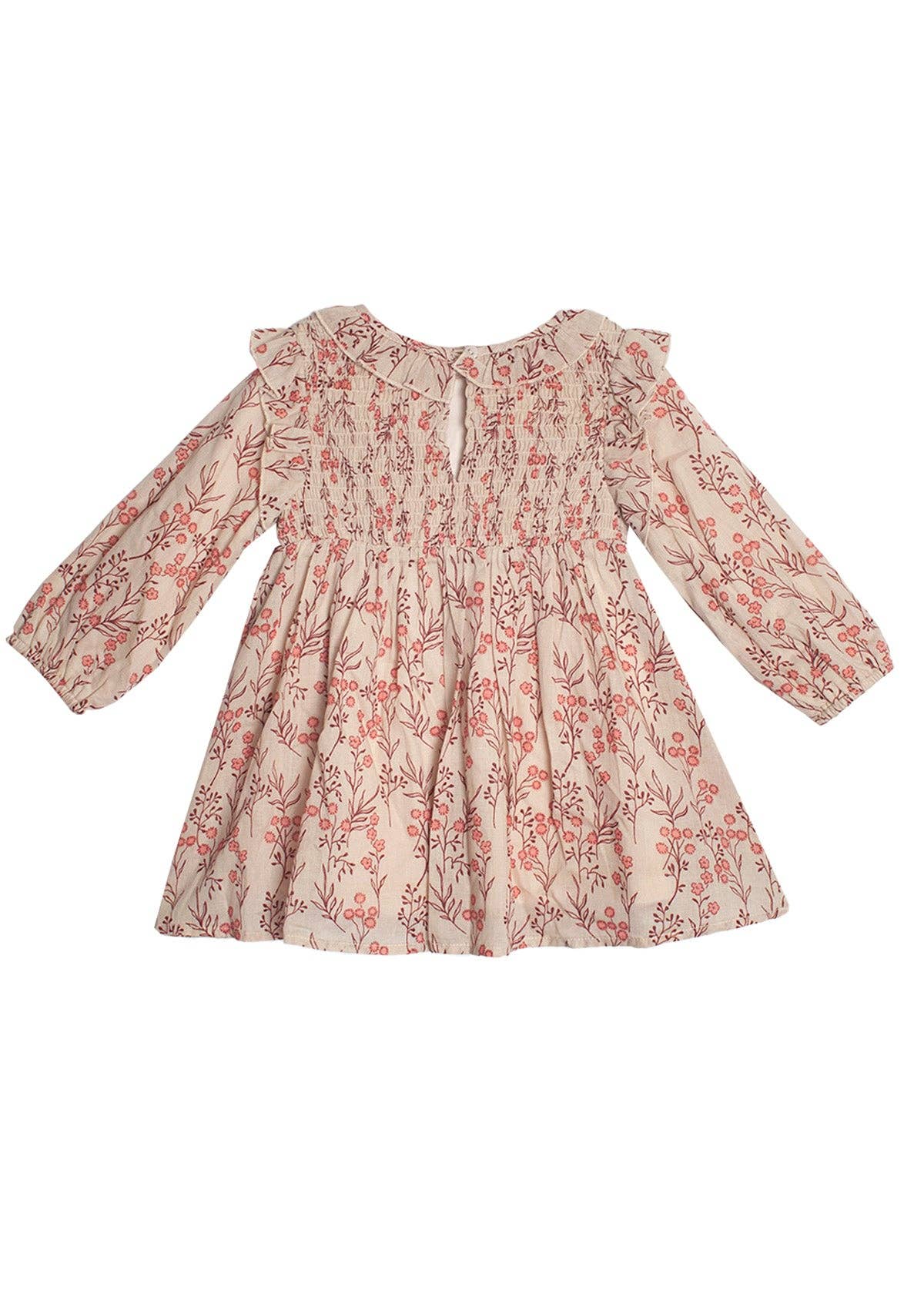 Autumn Floral Dress Long Sleeve