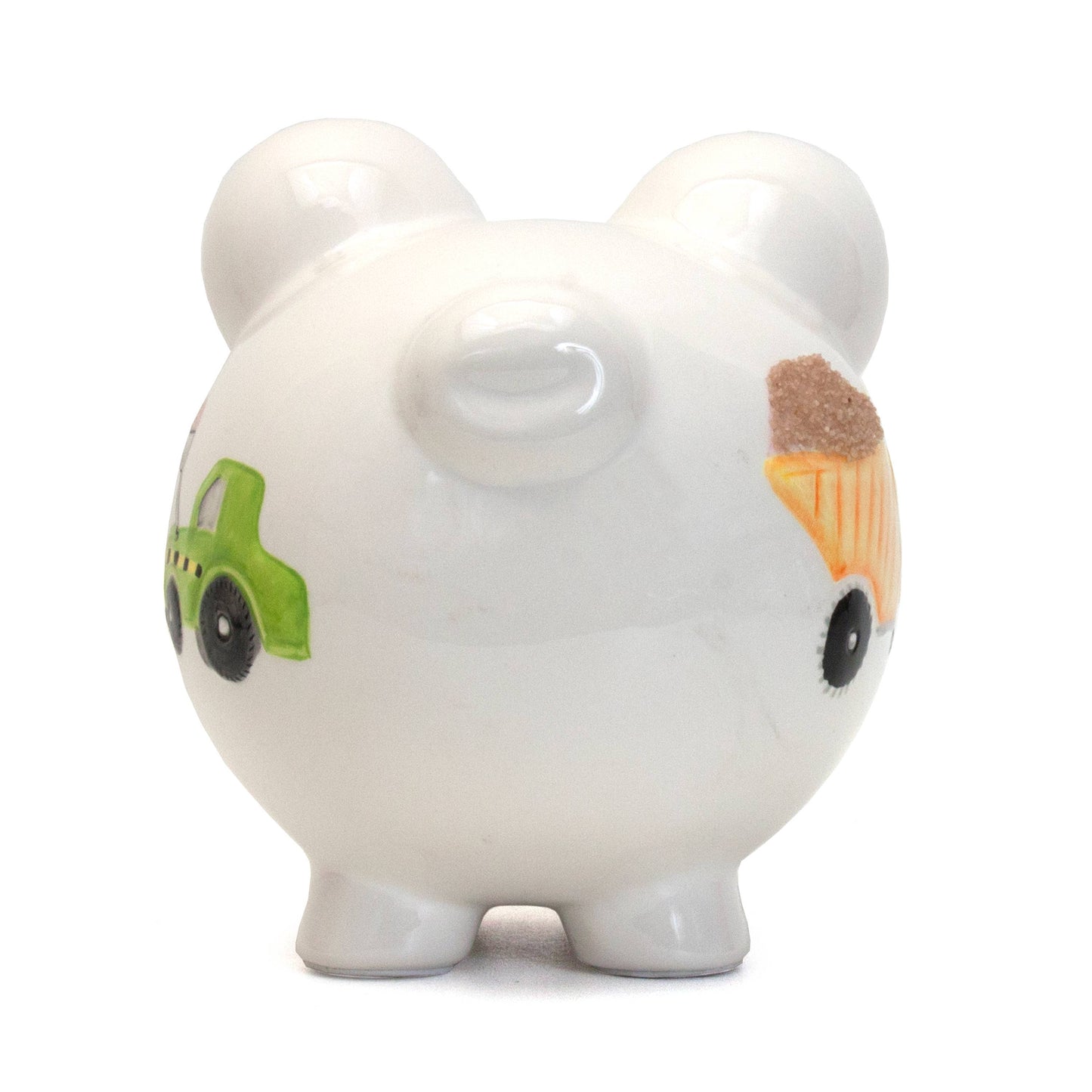 Digger Dump Truck Pig