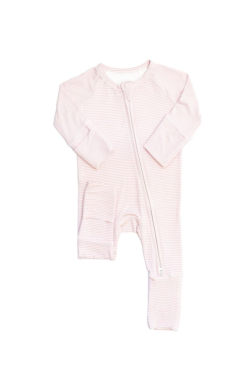 Pink stripe zippy