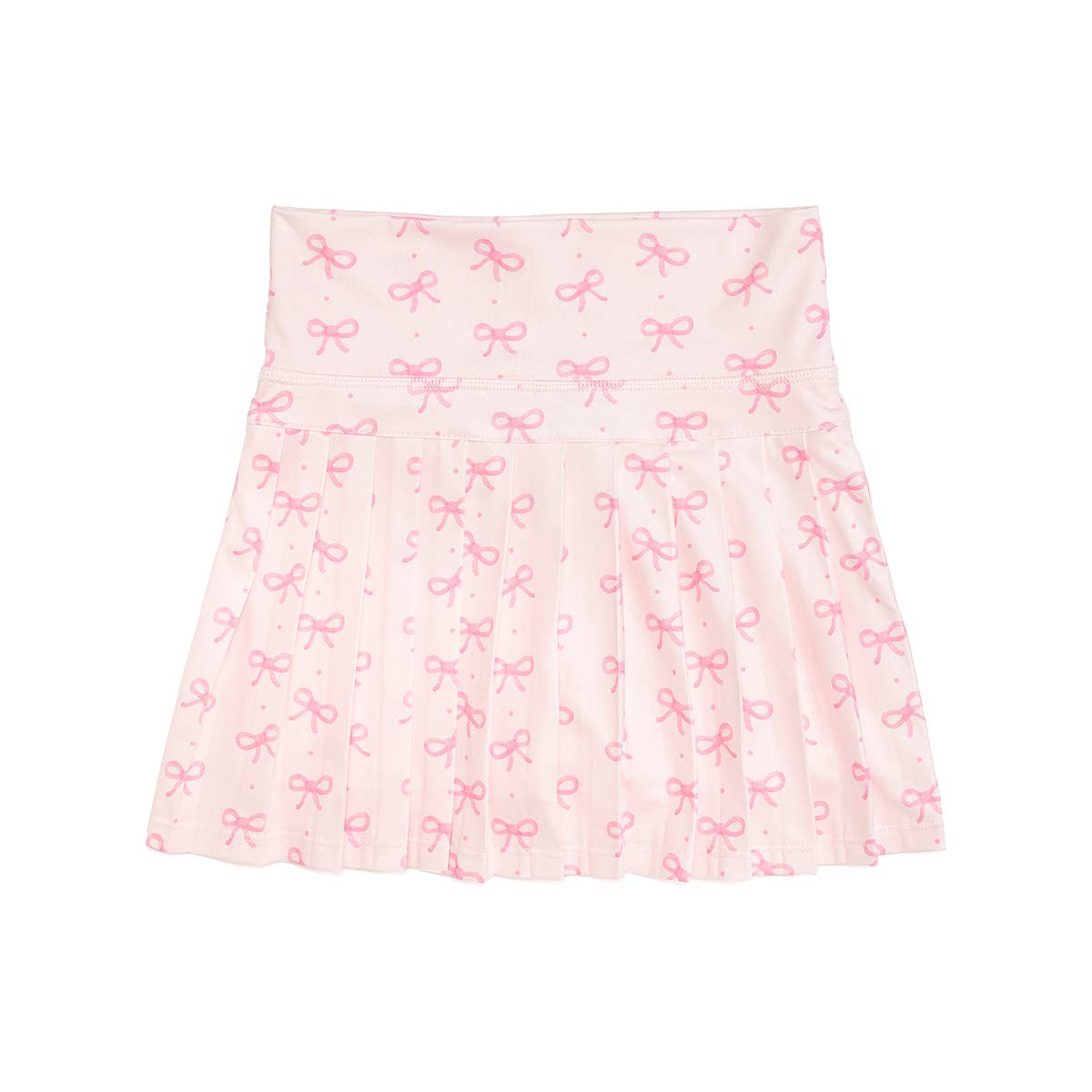 Pink Bow Athletic Skort - Childrens Clothing