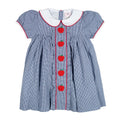 Navy Apple Dress
