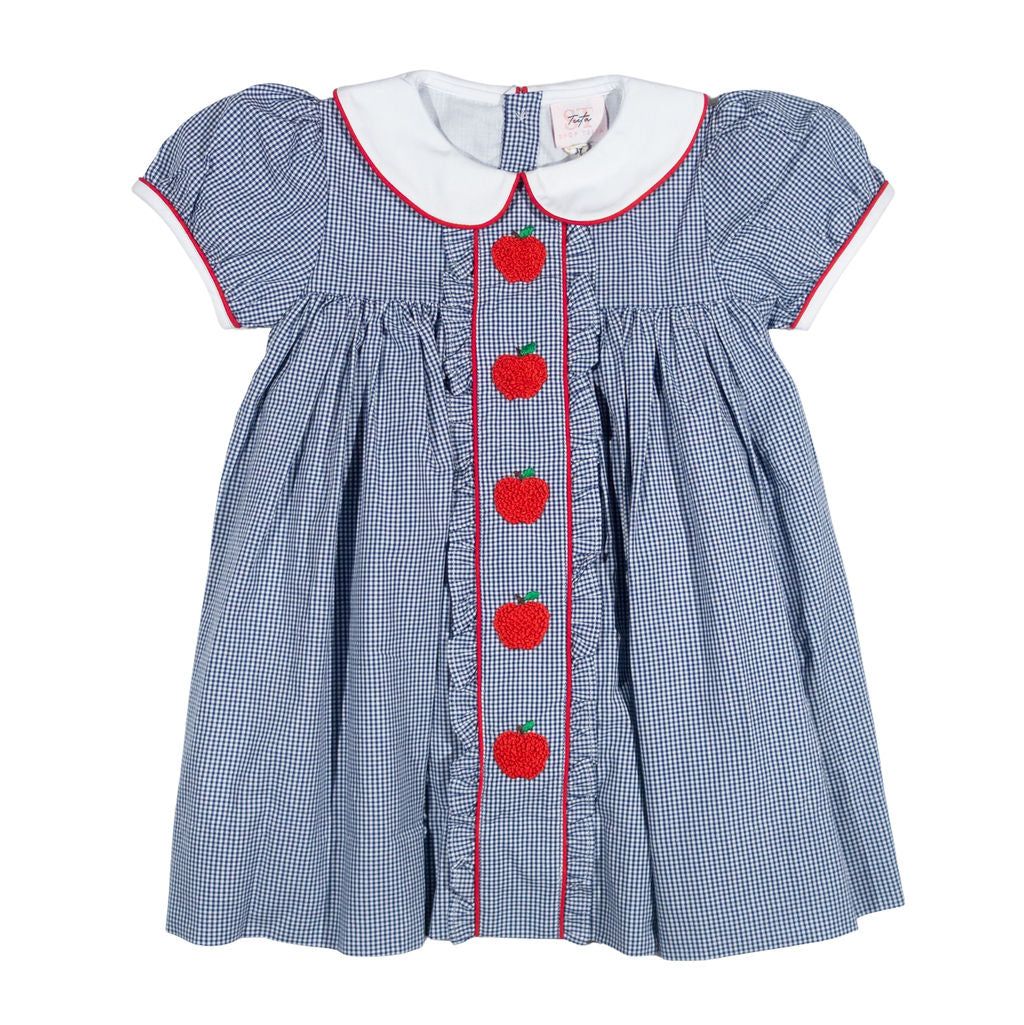 Navy Apple Dress