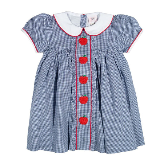 Navy Apple Dress