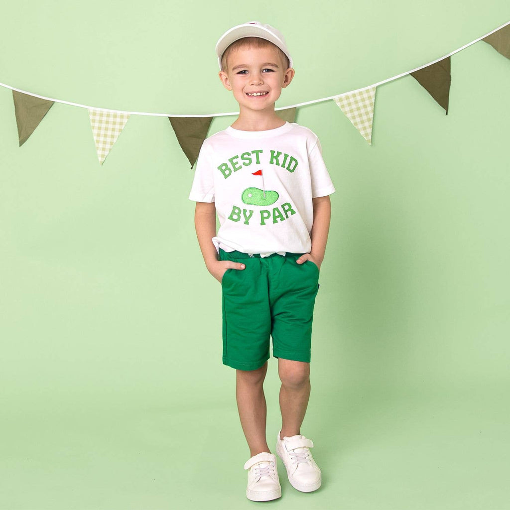 Golf Tee Front Flag Patch Baseball Hat - Kids Hair Accessory