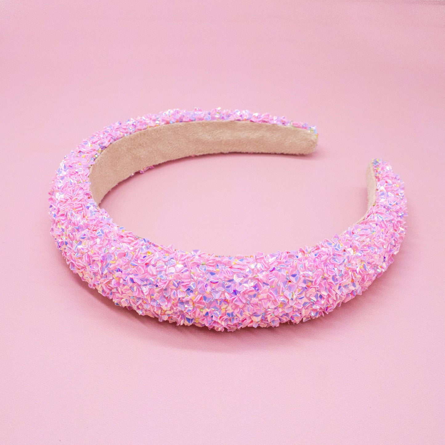 Kids Padded Headband - Chunky Sequin Hair Band