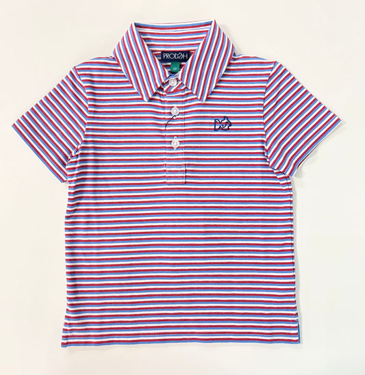 Boys Short Sleeve Too Cool for School Polo