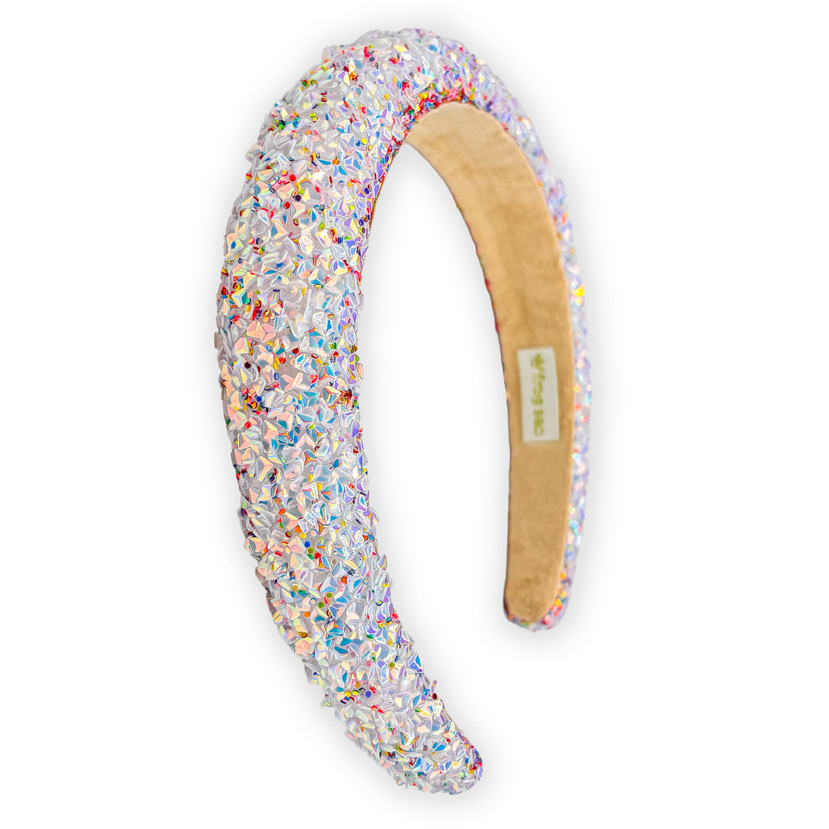 Kids Padded Headband - Chunky Sequin Hair Band