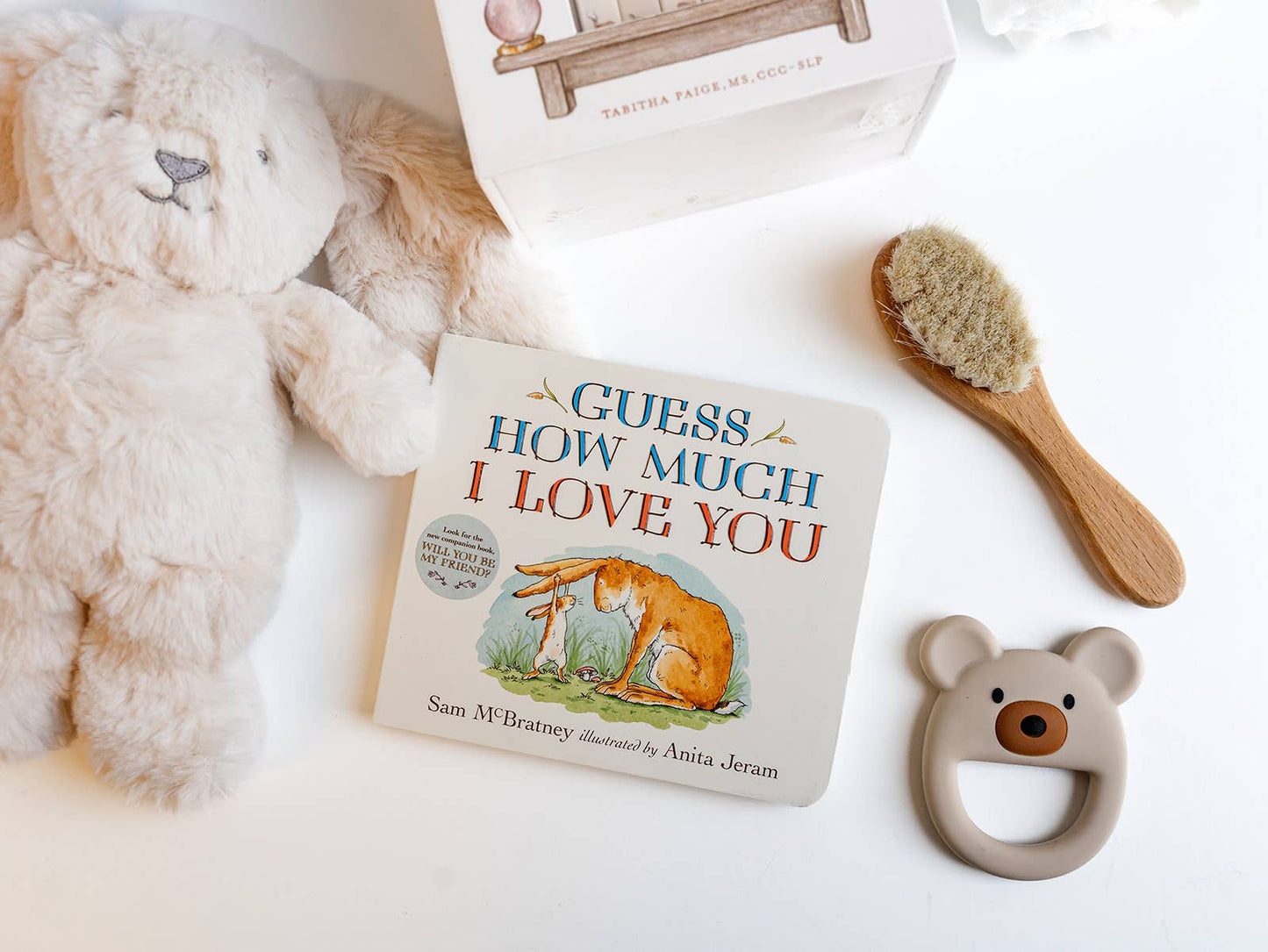 Baby's First Hairbrush in Beechwood - Natural & Gentle