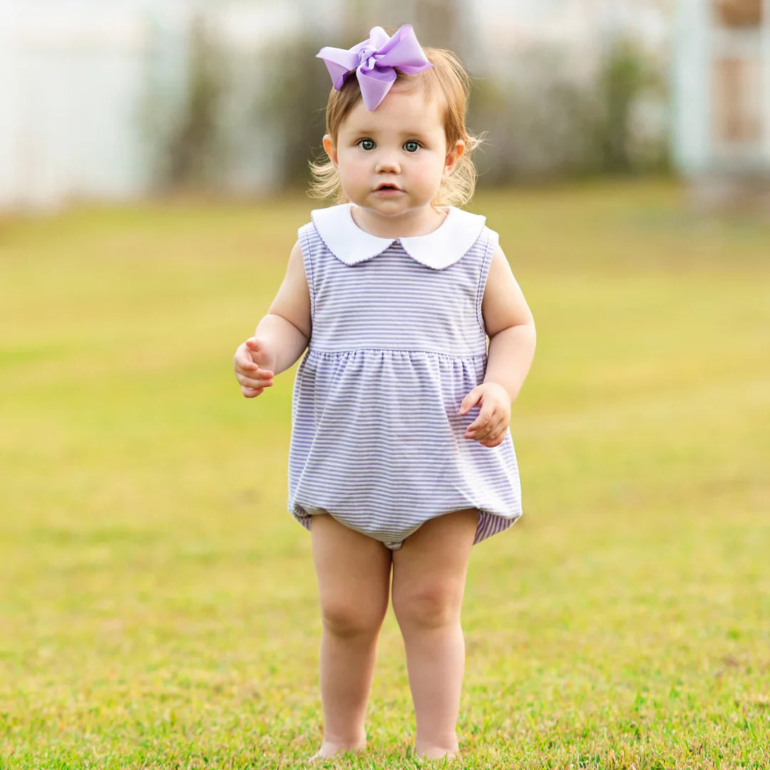 Charlotte sleeveless lavender bubble