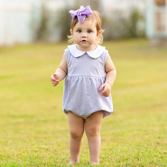 Charlotte sleeveless lavender bubble