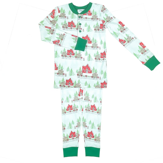 Christmas farm pajamas