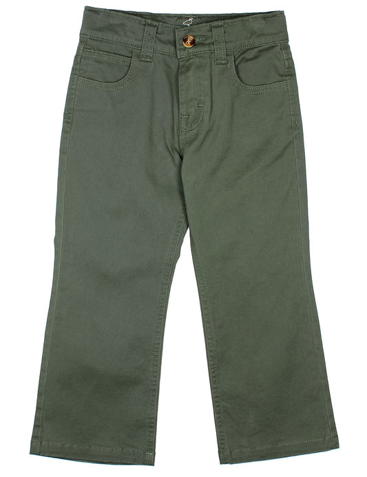 Boys harvest work pant olive