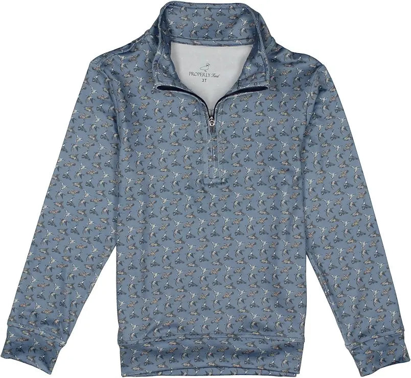 Boys Inlet Pullover Flock