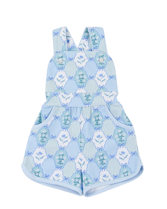 Floral blues Juliet jumper