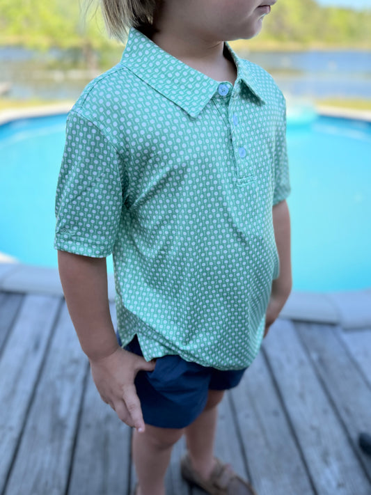 Boys Inlet Polo Tee Time