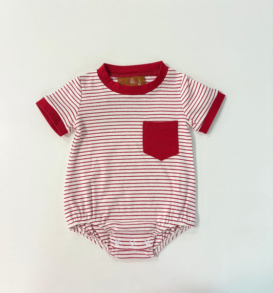 Maddox bubble- Red stripe