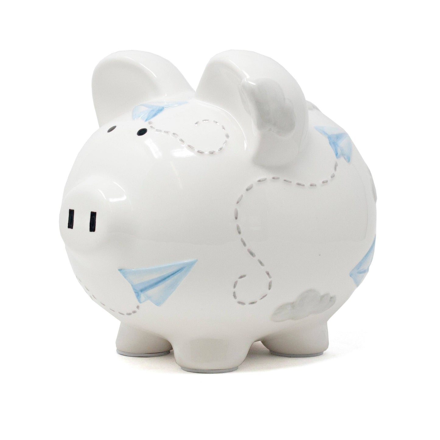 Paper Airplane Large Piggy Bank