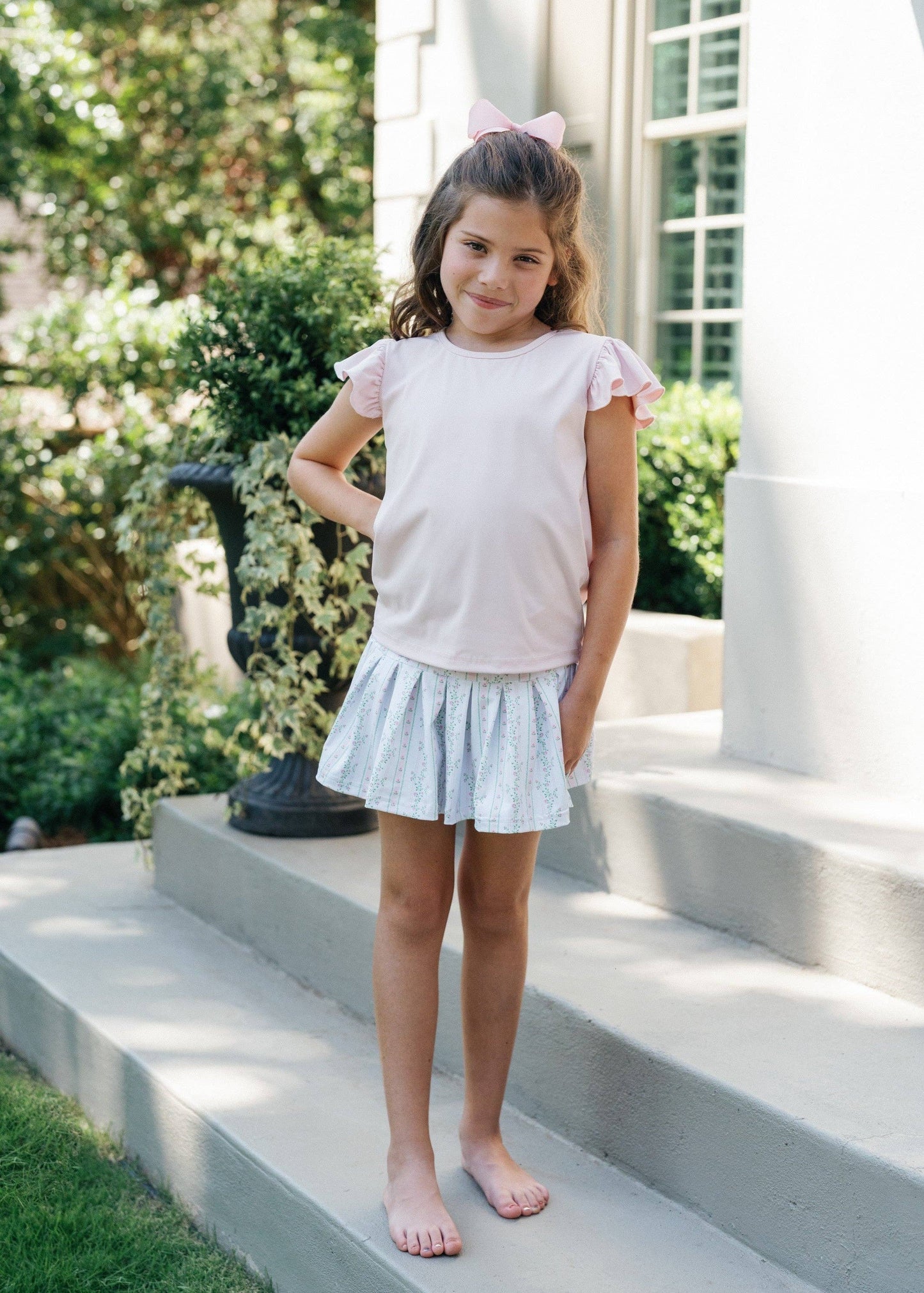 Collins Set in Pink Trellis