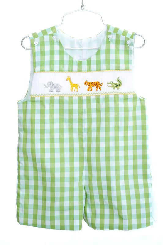 zoo animal smocked Jon Jon