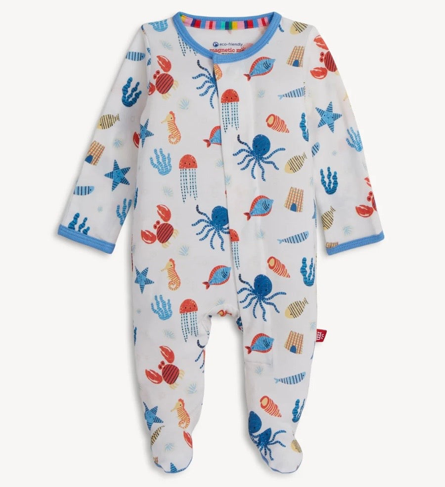 Deep Chic Blue Footie