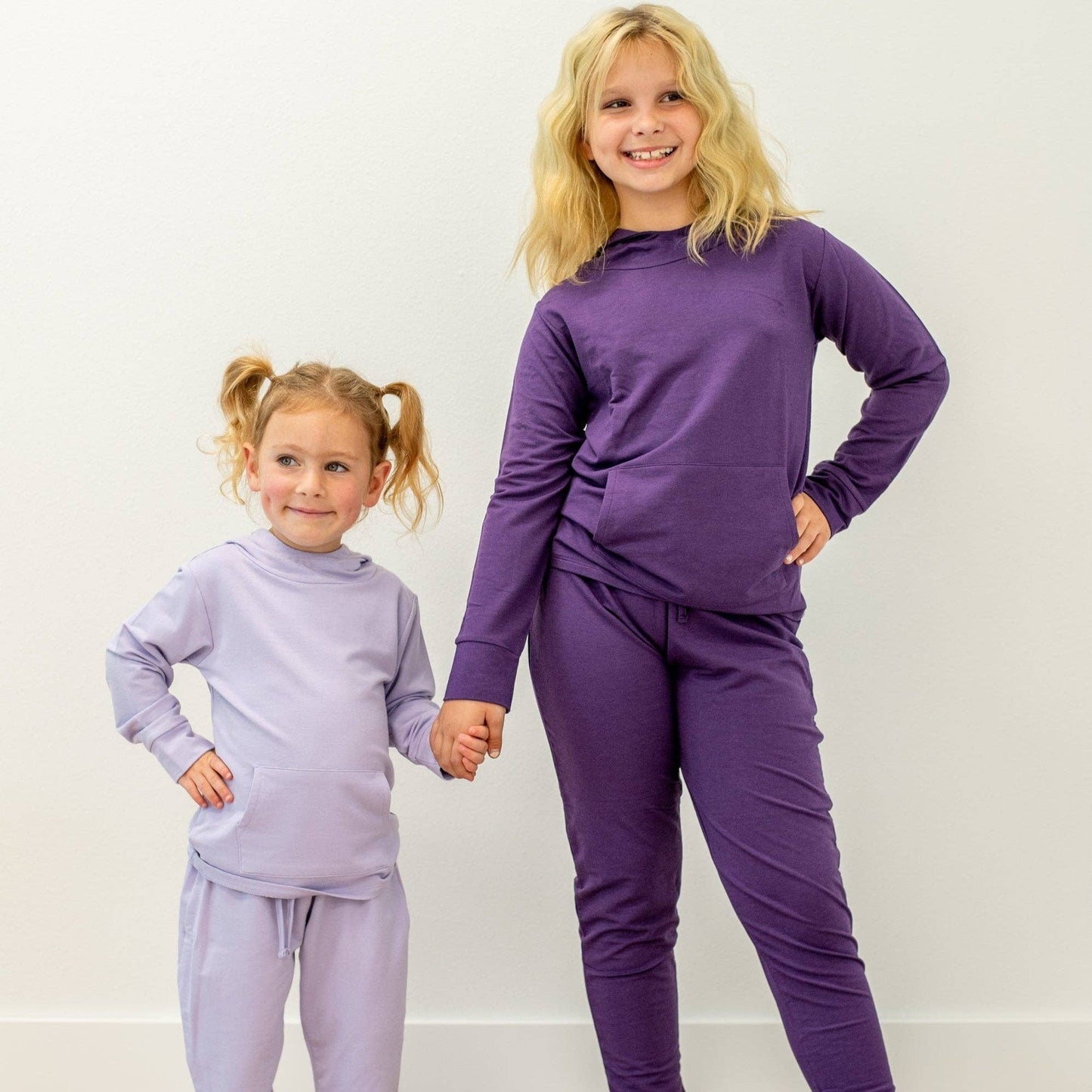 Hooded Jogger Set lavender