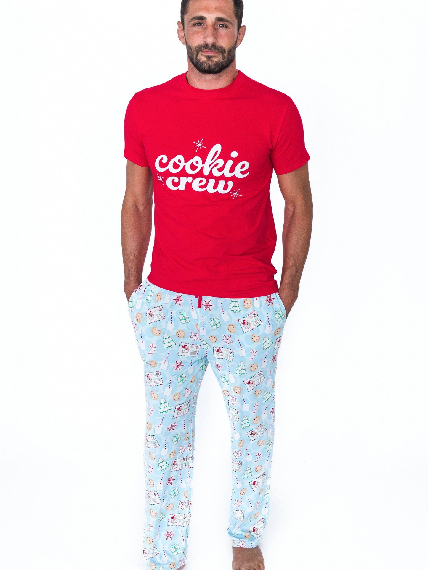 SoftSnooze™ Adult Bamboo Viscose Santa Sweets Pajama Pants