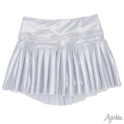 Sliver Shimmer pleated skort
