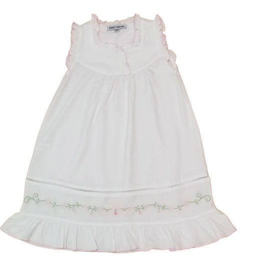 White Spring Bow Gown
