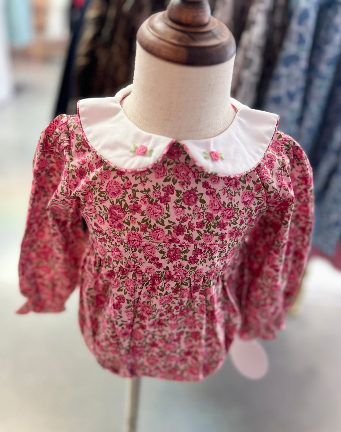 Regina pink floral Bubble