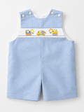 Truck blue gingham jonjon