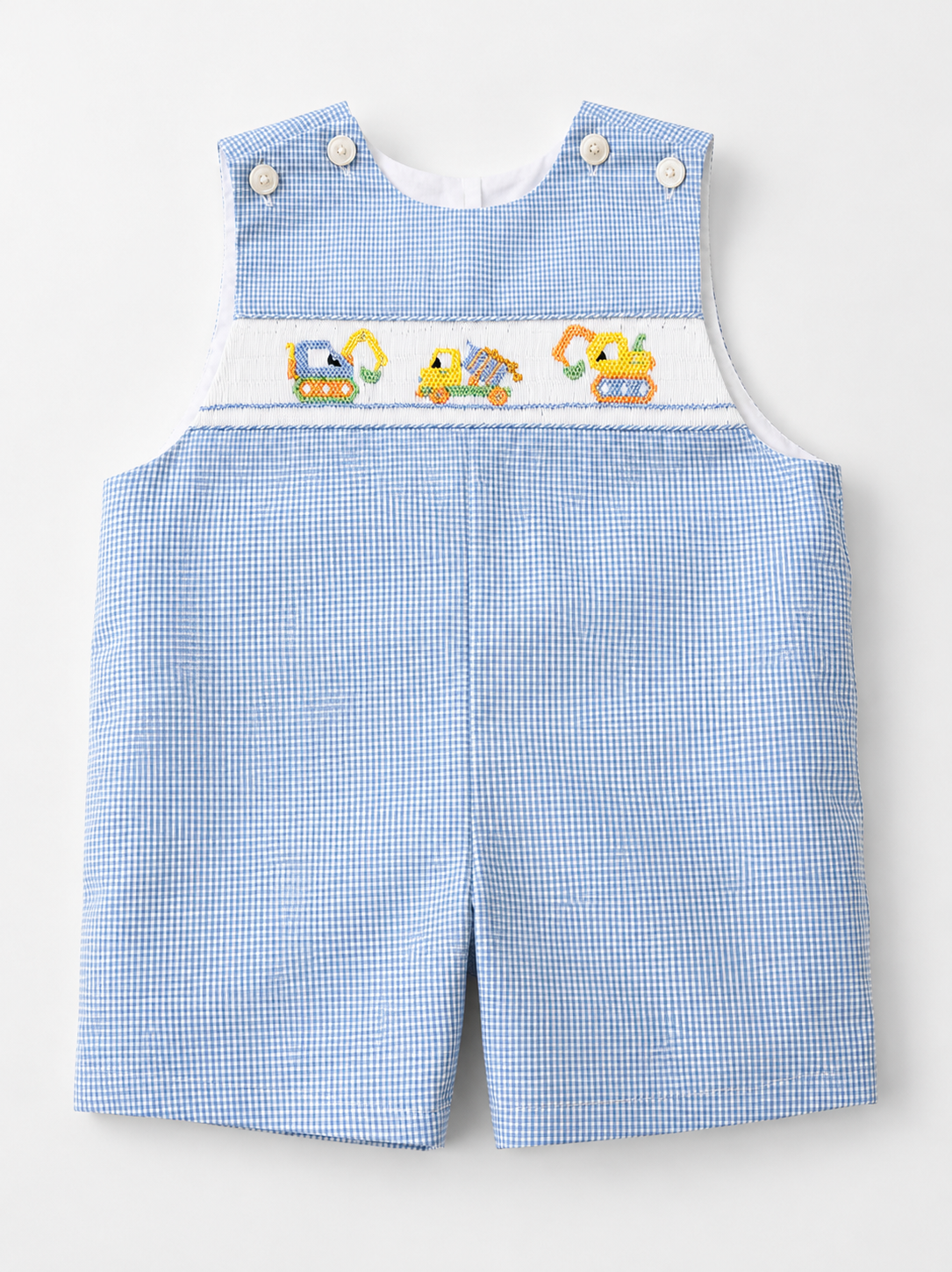 Truck blue gingham jonjon