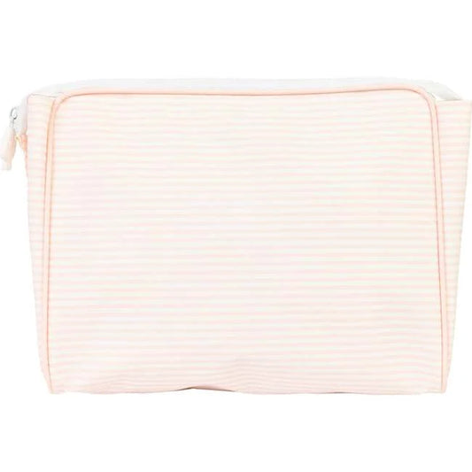 The Go Bag in Pink Stripe