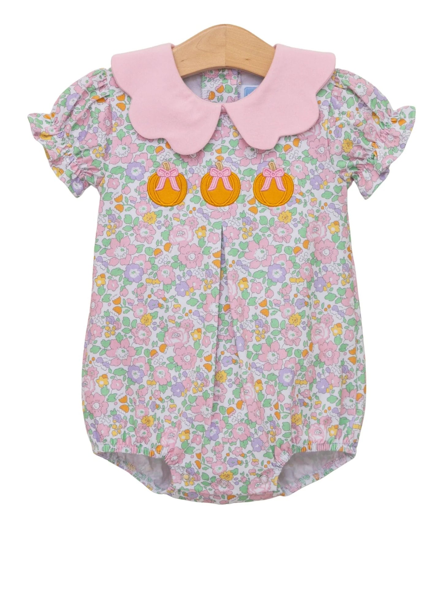Pumpkin Floral Bubble