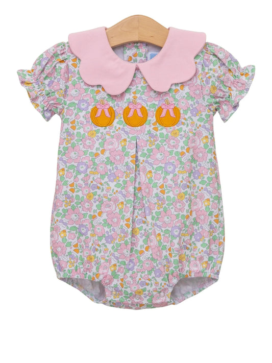 Pumpkin Floral Bubble