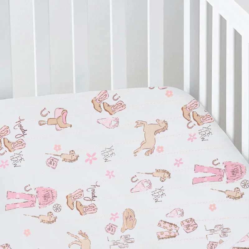 Rodeo Nursery Crib Sheets