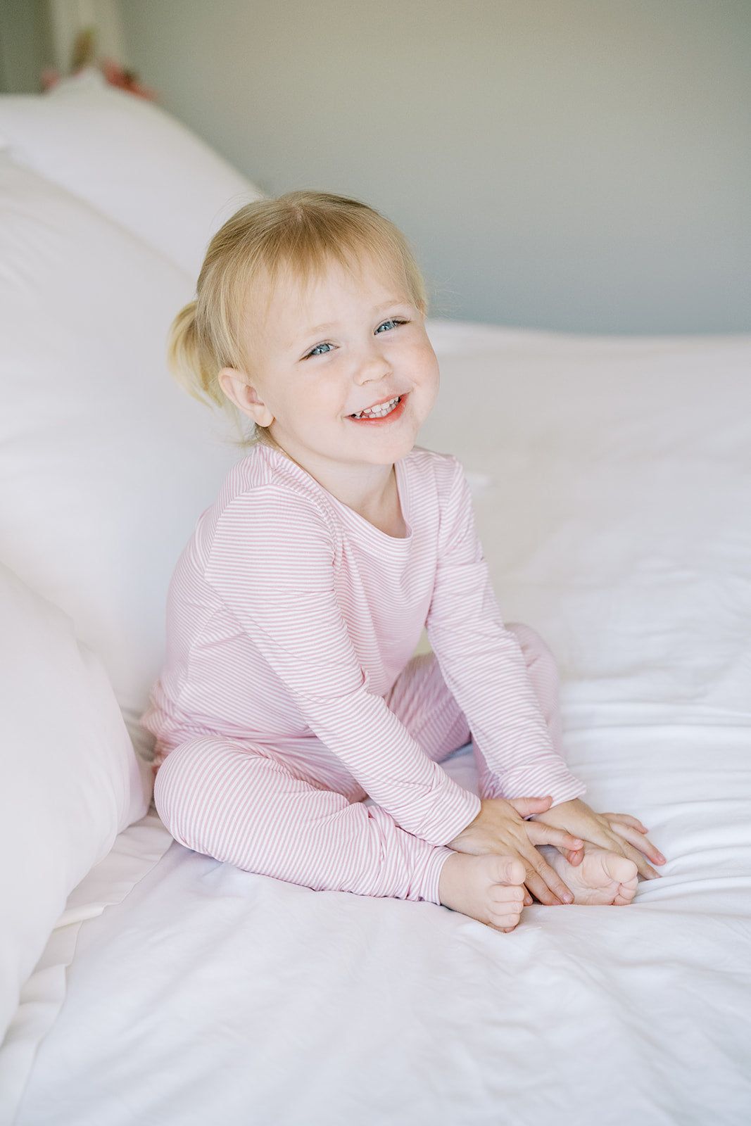 Pink stripe 2pc set