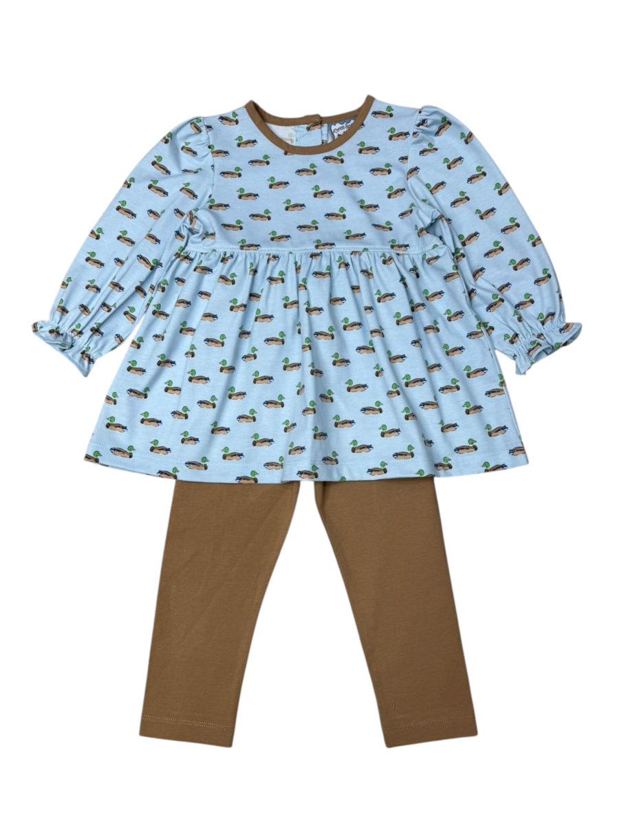 Mallard duck legging set