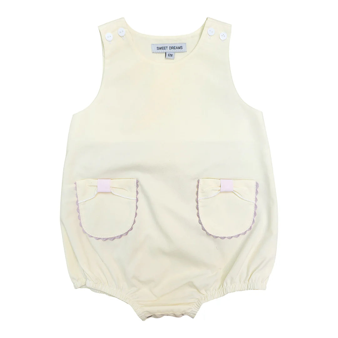 Yellow Bow Pocket Bubble